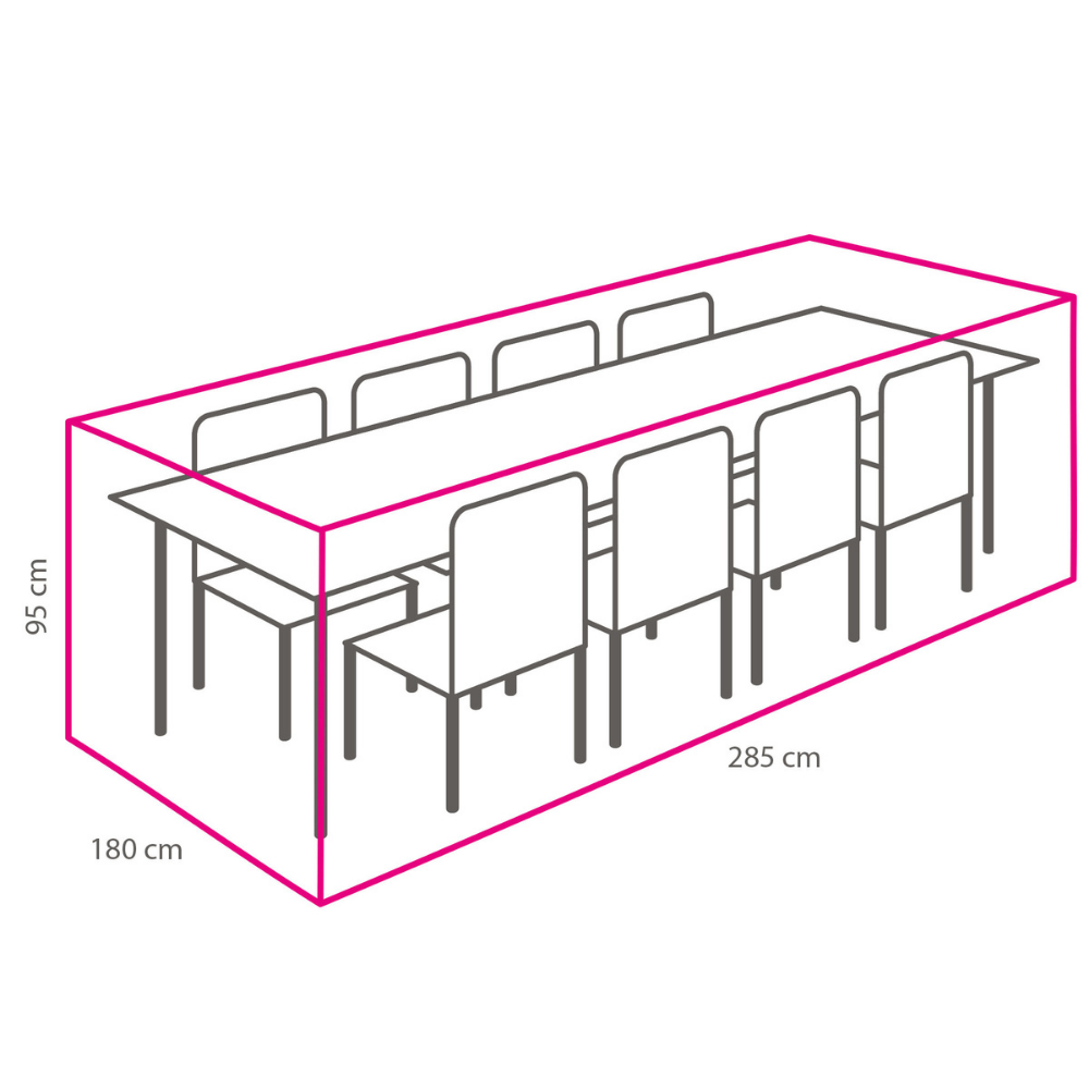 ABDECKPLANE FÜR ESS- UND GARTENSETS