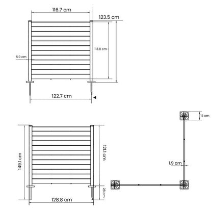 POLYETHYLENE PRIVACY SCREEN