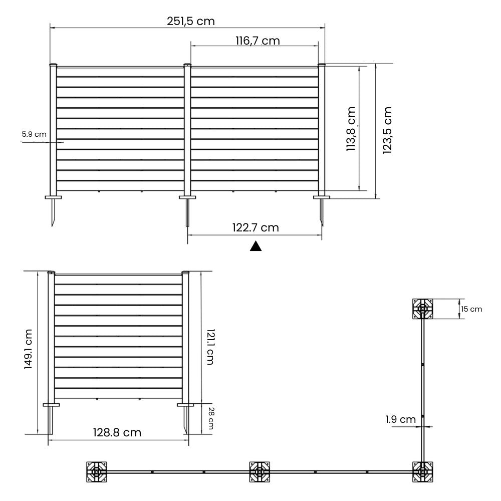 POLYETHYLENE PRIVACY SCREEN