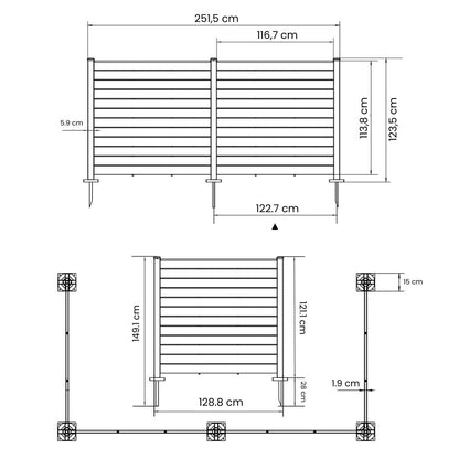 POLYETHYLENE PRIVACY SCREEN