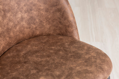 SARA LEATHER-LOOK CHAIRS