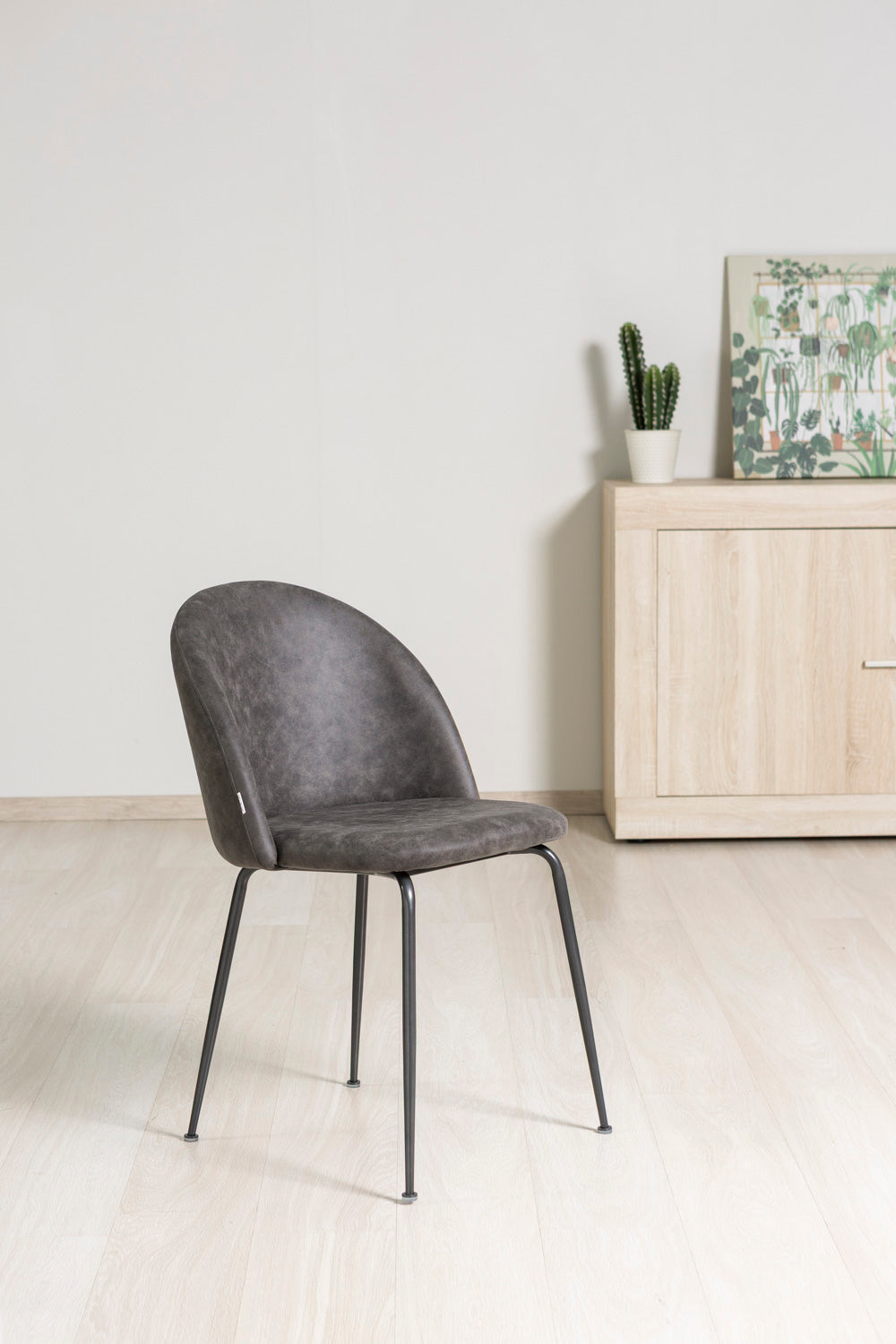 SARA LEATHER-LOOK CHAIRS