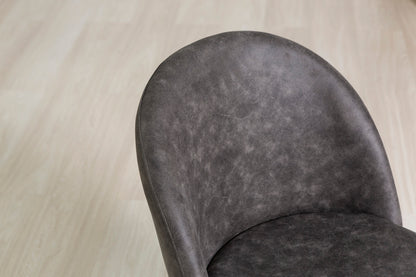 SARA LEATHER-LOOK CHAIRS